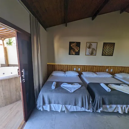 Pousada Lua Nova Pipa Chales Com Hidromassagem E Jacuzzi-2
